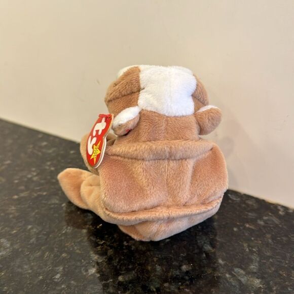 Ty Beanie Babies Wrinkles the Dog 1996 with tags - Picture 3 of 13
